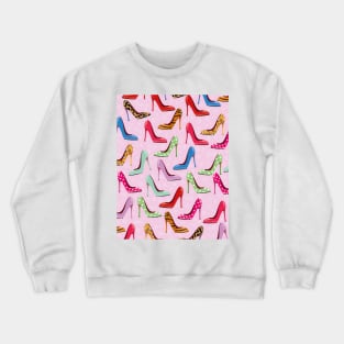 high heeles Crewneck Sweatshirt